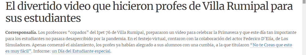profes de rumipal en la voz