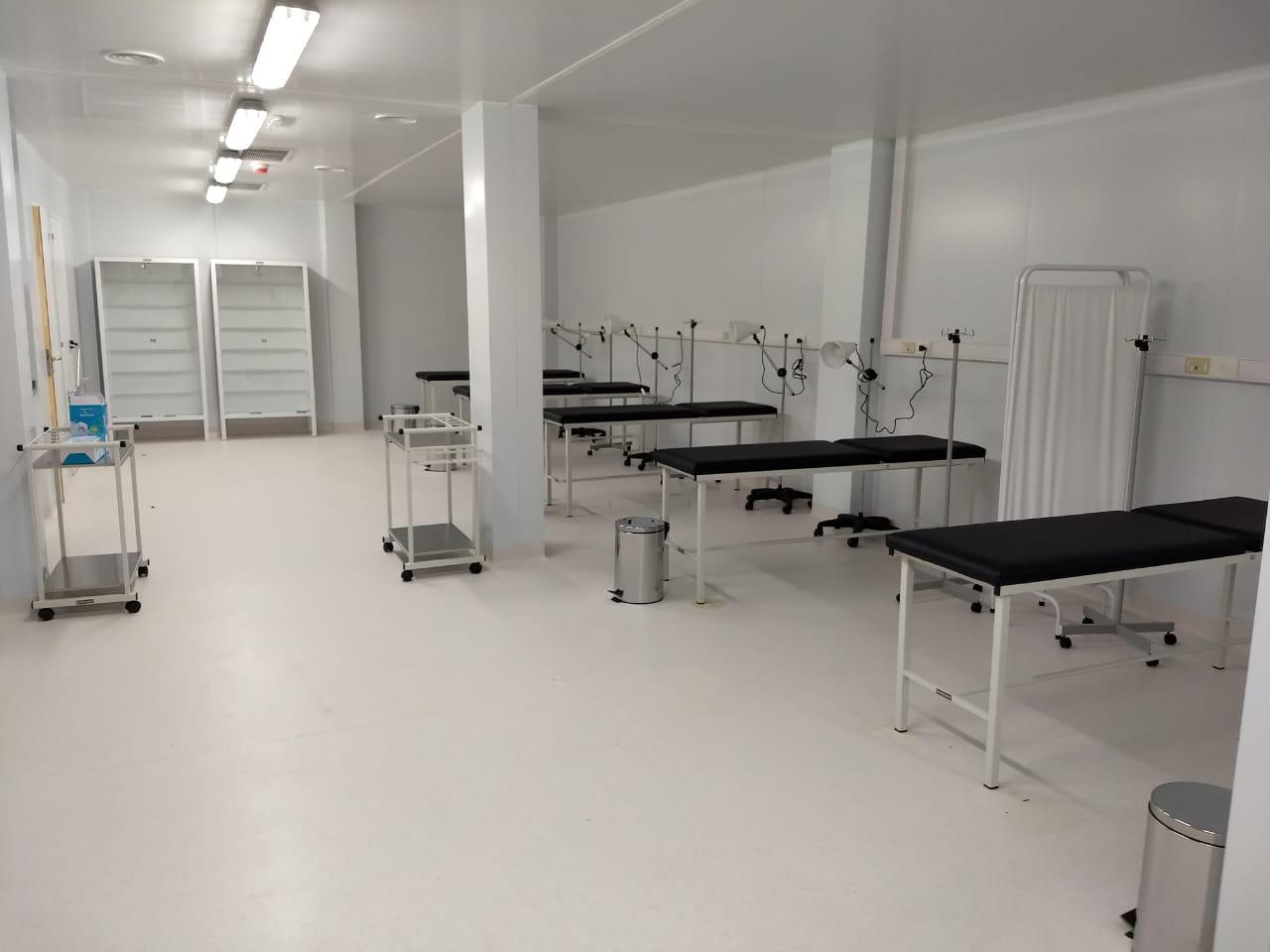 Hospital Modular Calamuchita con mobiliario 01