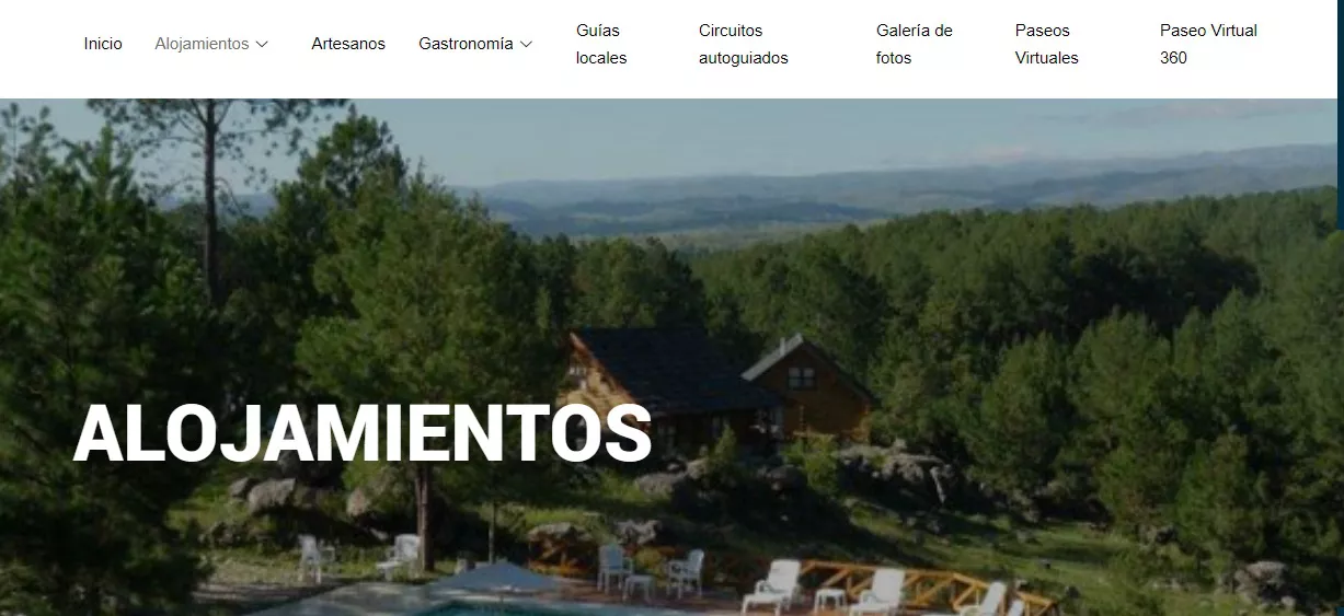 Captura sitio web oficial Captura sitio web oficial