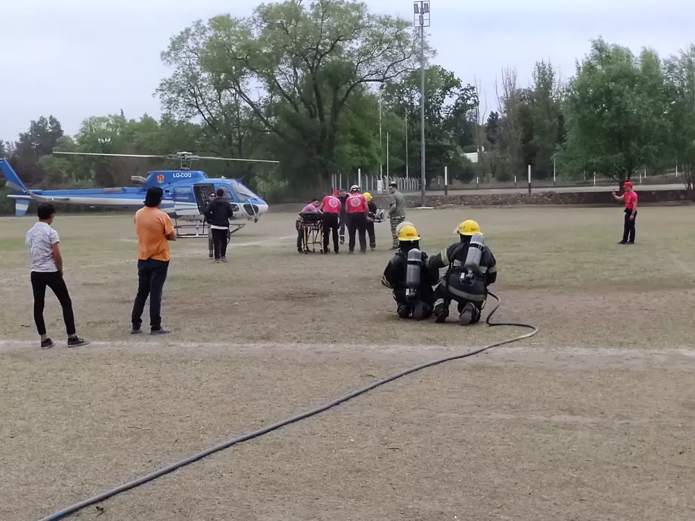 Foto: Bomberos Santa Rosa de Calamuchita 
