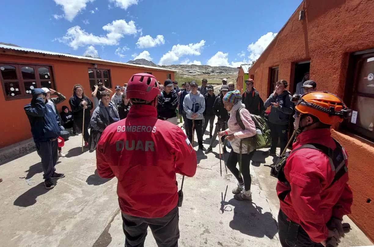 Evacuaron en helicóptero a todas las personas que estaban varadas en el Cerro Champaquí de Córdoba