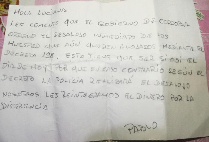 LUCIANA Y MATIAS VARADOS EN STA ROSA NOTA