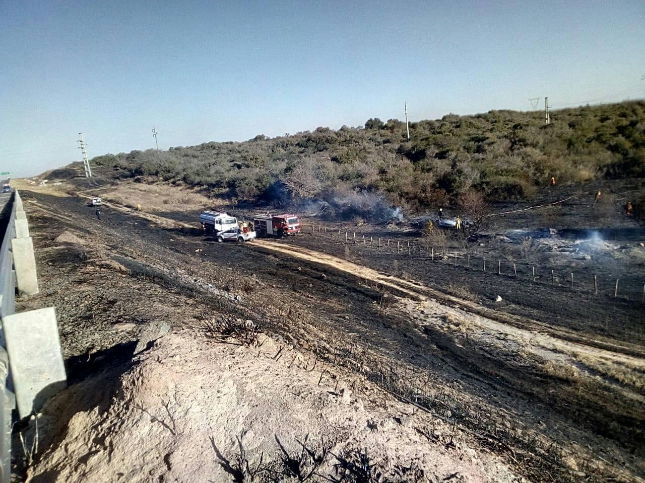 embalse bomberos incendio almafuerte 5