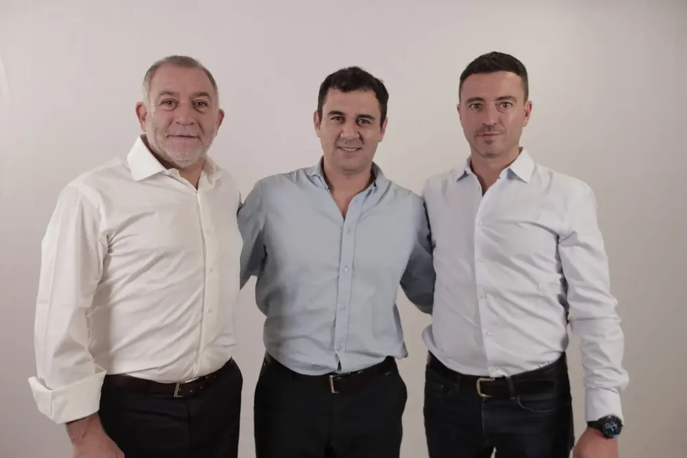 Luis Juez junto a Mauricio Jaimes y Rodrigo de Loredo