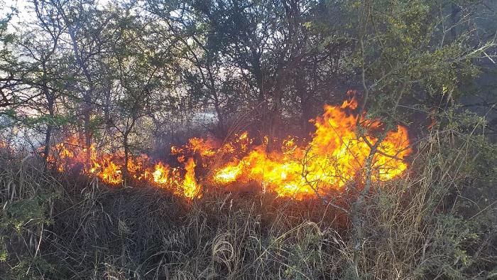 INCENDIO BOMBEROS EMBALSE 18-05 05
