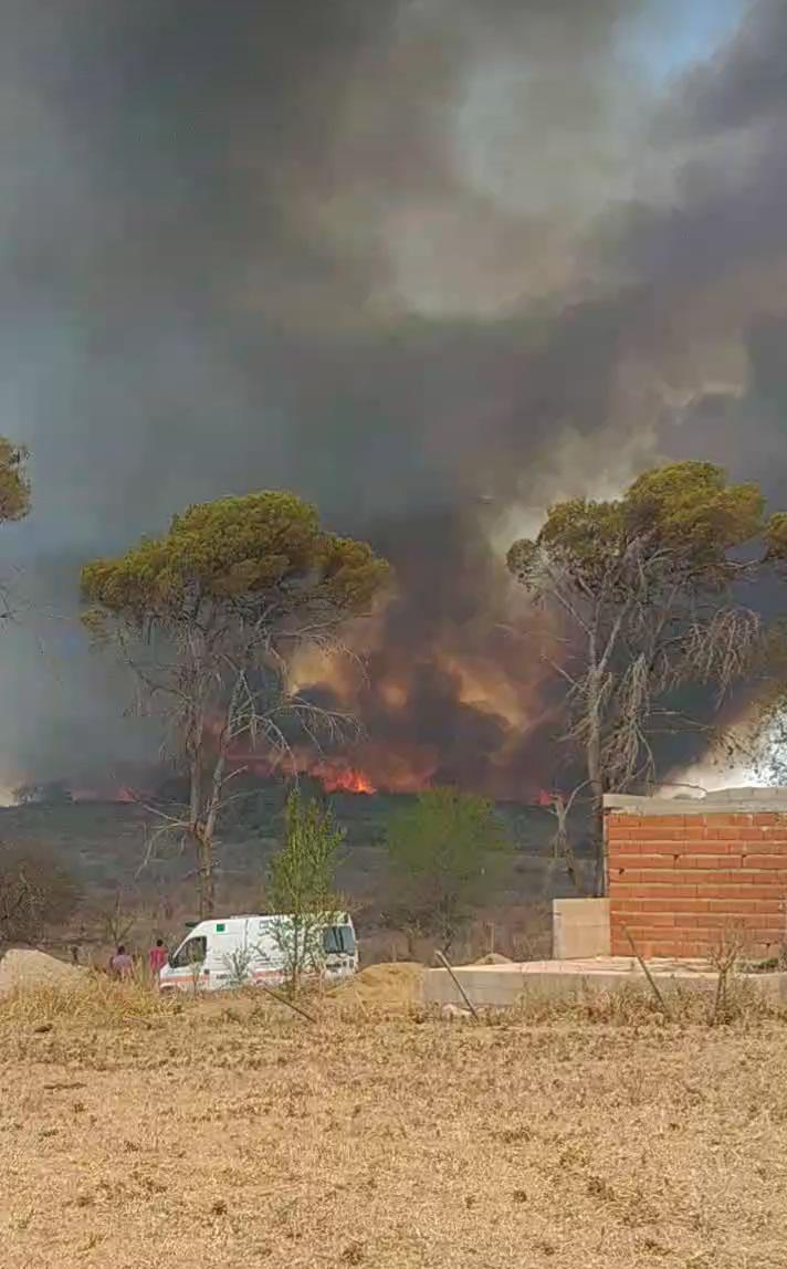 incendio amancay 3 - bomberos embalse