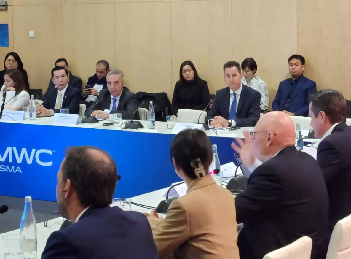 Manuel Calvo disertó en el MWC Barcelona, la principal feria de tecnología del mundo