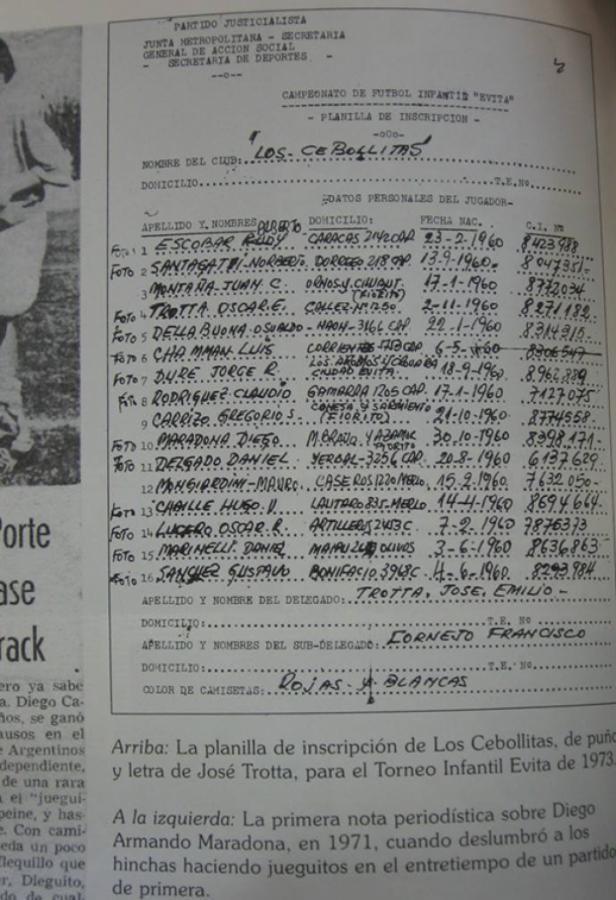 CAPTURA MARADONA JUEGOS EVITA