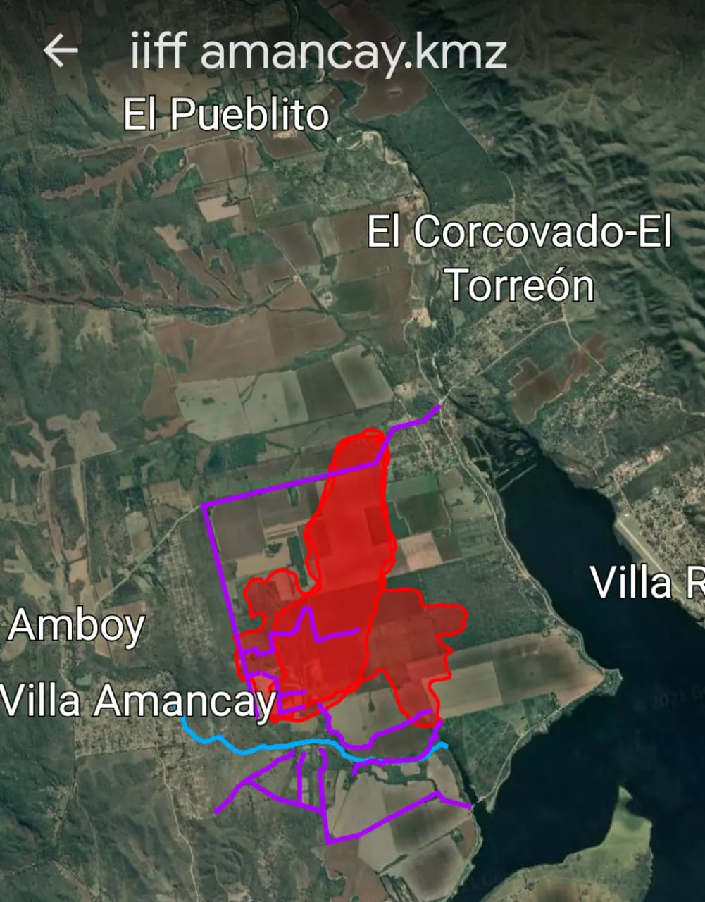 incendio en San ignacio 1