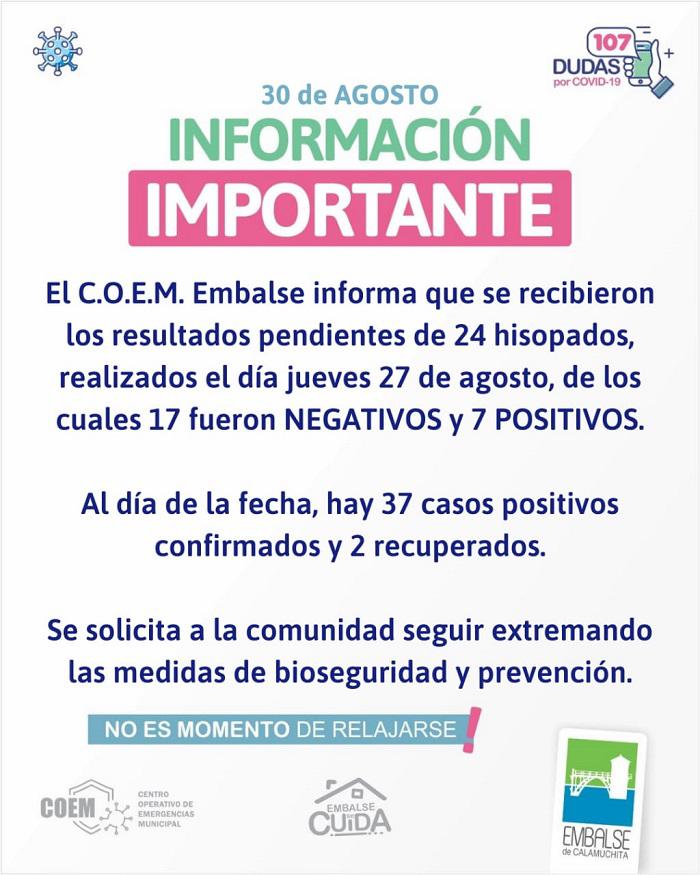 PLACA COEM EMBALSE 30-08 02