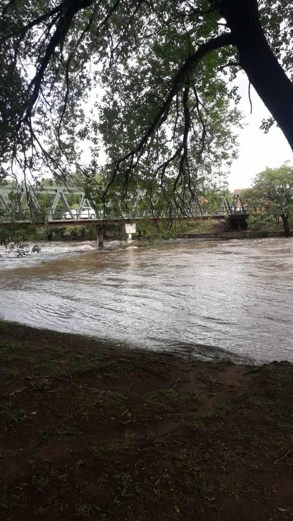 creciente santa rosa - puente eva peron