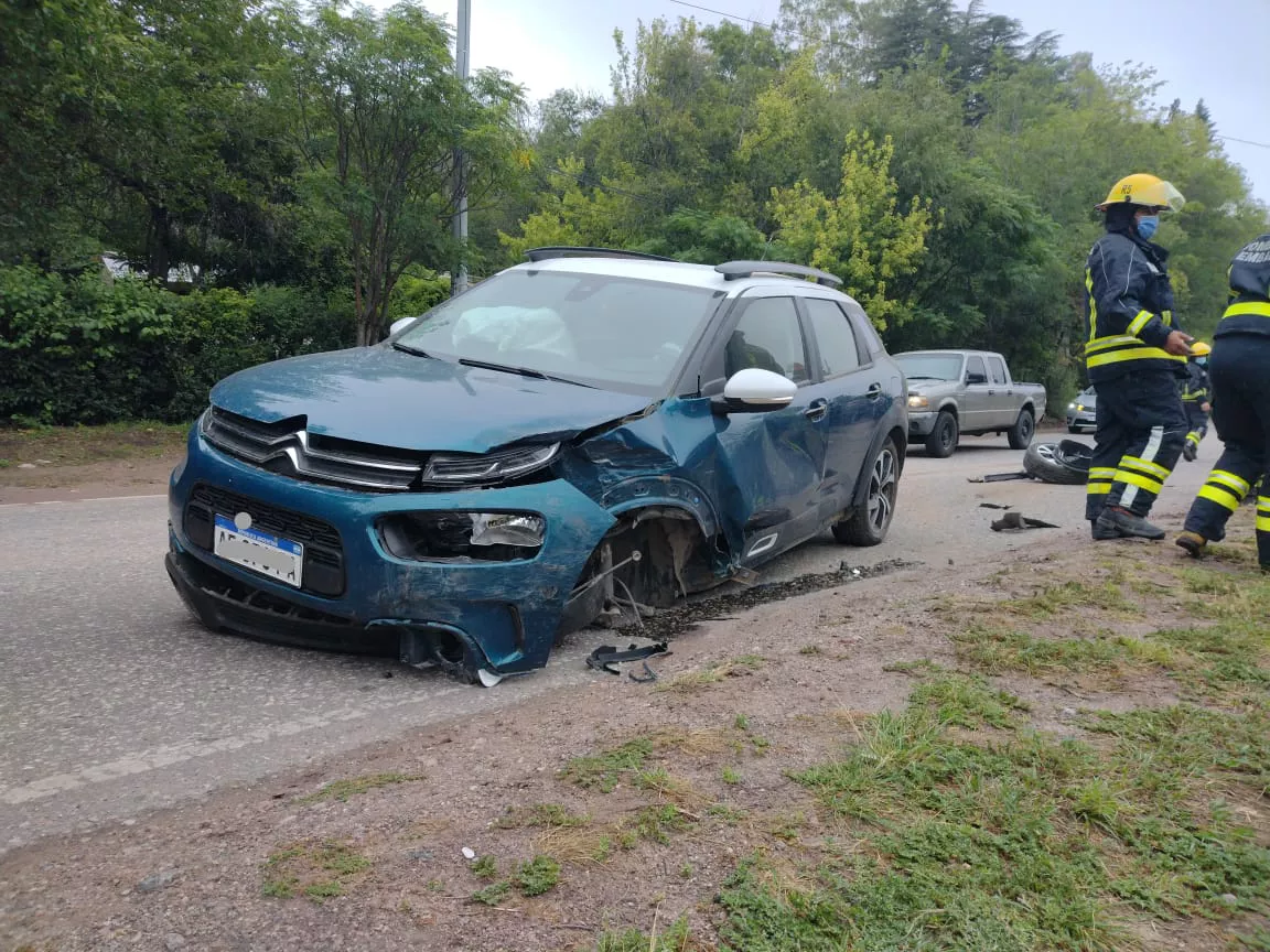 Accidente en Embalse