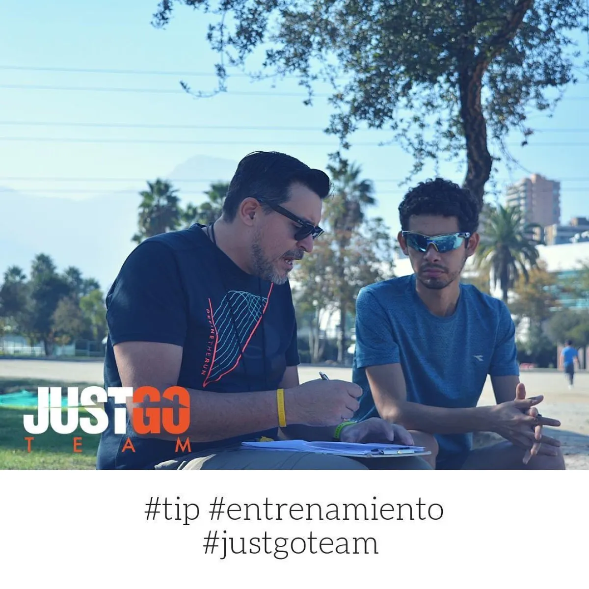 Jorge Gigena en entrenamiento