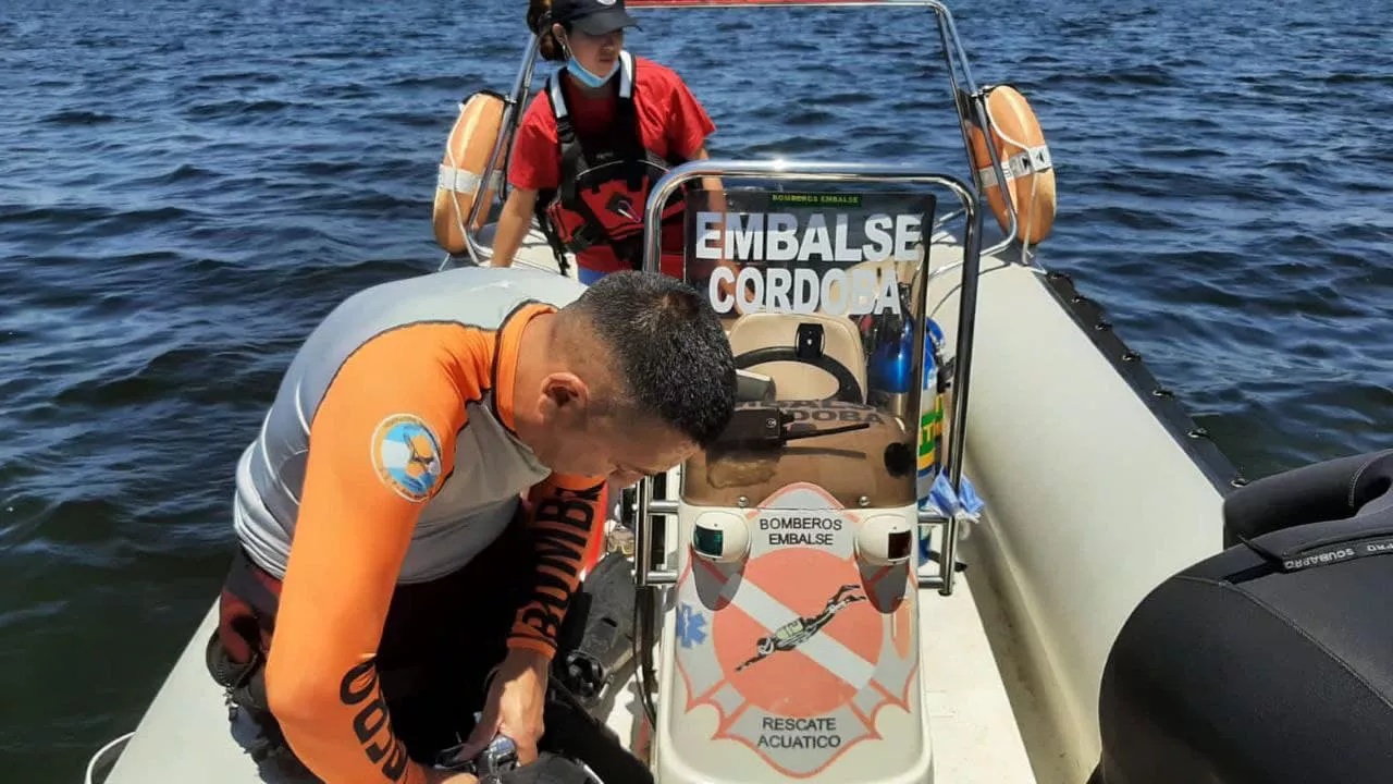 Busqueda en el lago de Embalse 01