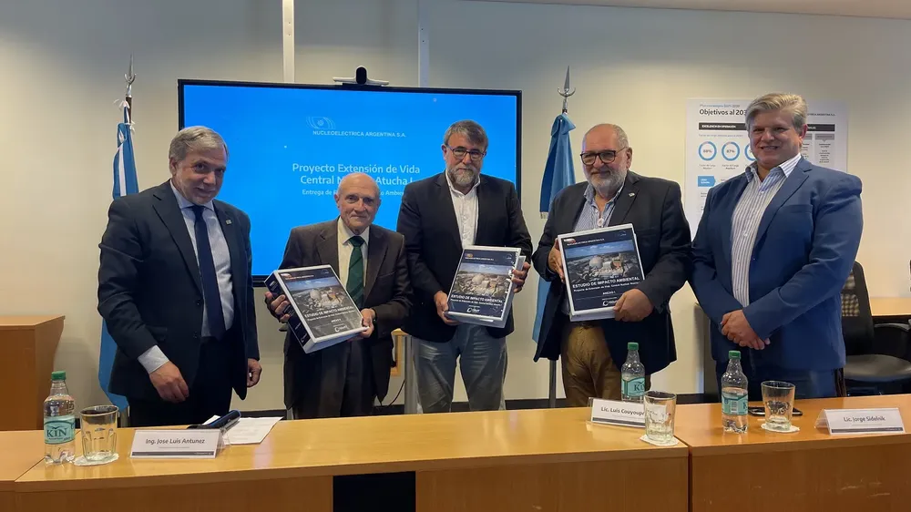 Presentacion del Proyecto de Extensión de vida de CNA Foto: Na-Sa