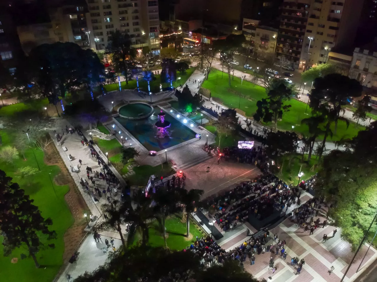 Plaza Colon inauguracion