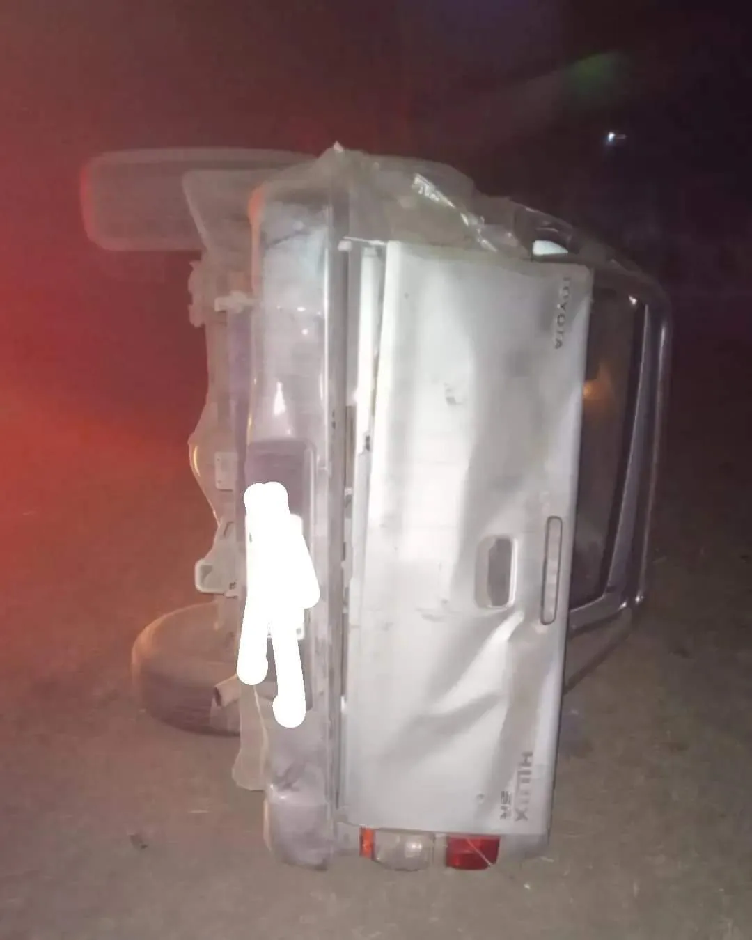 ACCIDENTE TOYOTA HILUX STA ROSA