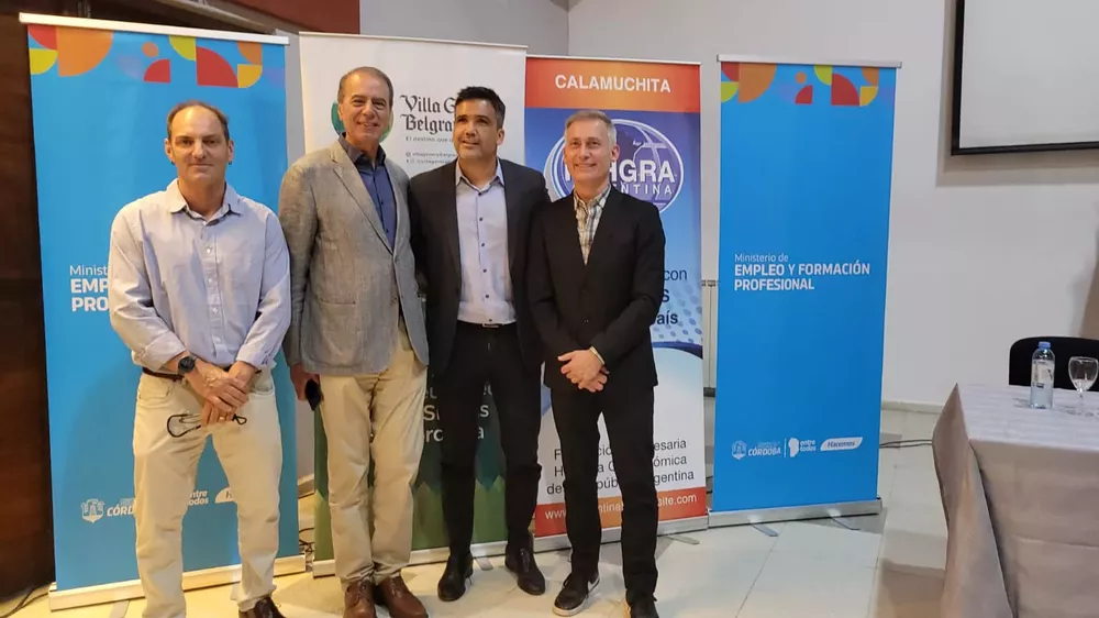 Villa General Belgrano: Facundo Torres visitó la localidad para presentar el PIL 2022