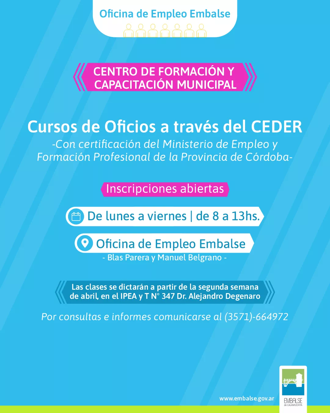 Cursos de Oficio Embalse 01
