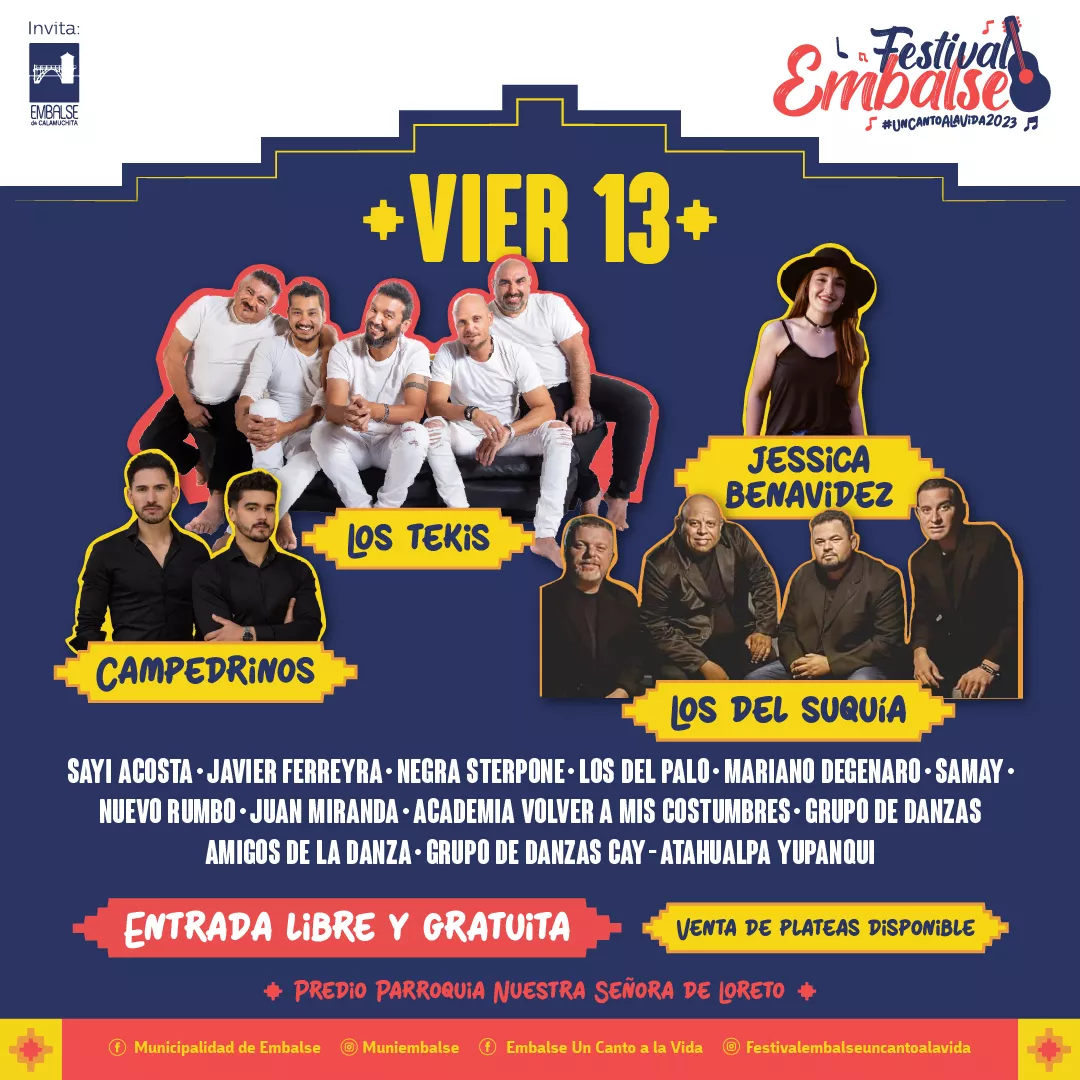 a Embalse Festival Un Canto a la Vida - Viernes 13 (2)