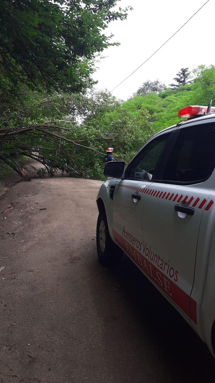 tormenta Embalse sábado 30-1-21