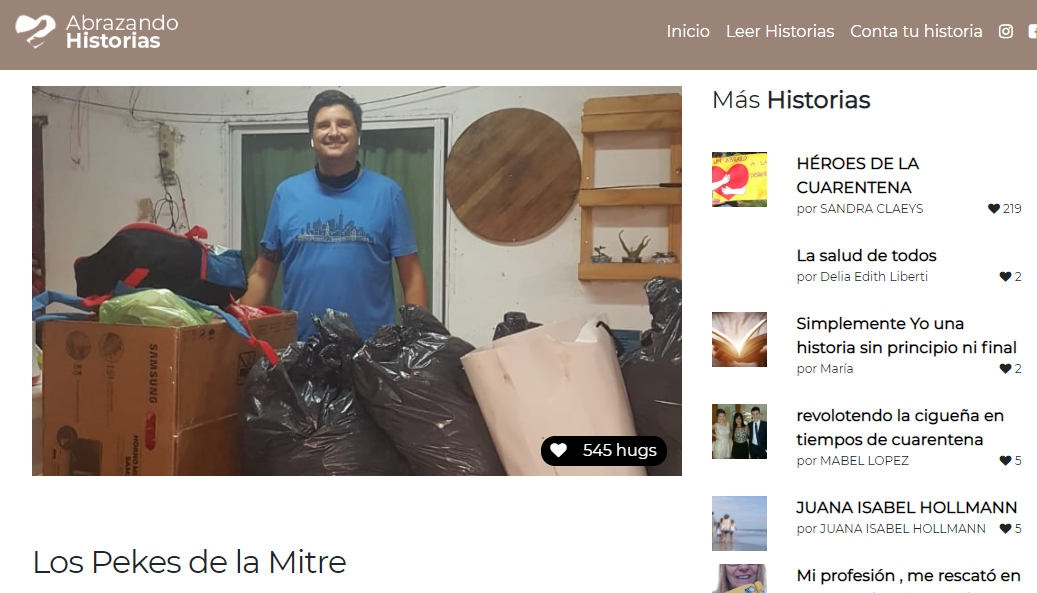 abrazando historias - 2