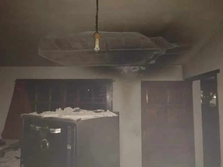 Incendio en Villa General Belgrano