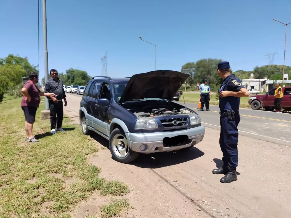 Embalse: dos accidentes en 10 minutos sobre ruta 5