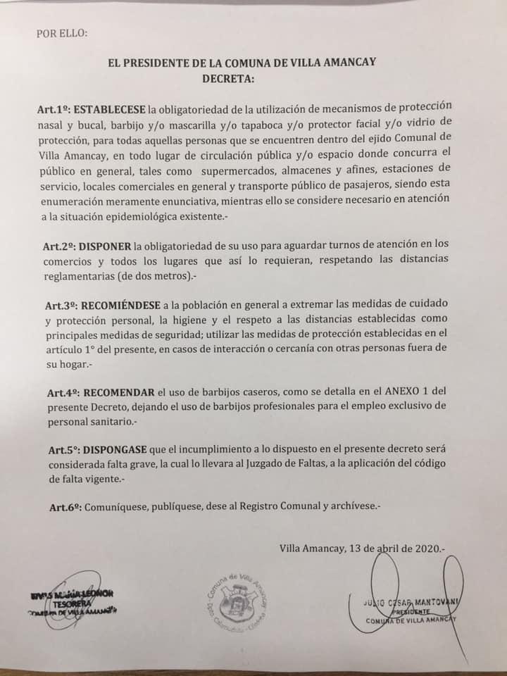 decreto-barbijos-obligatorios-amancay