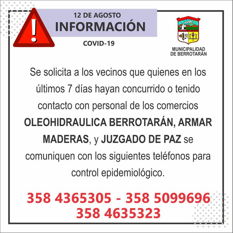 berrotaran covid positivo 2