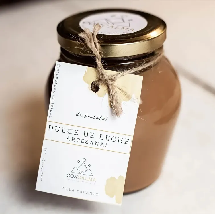 Dulce de leche CONCALMA en Villa Yacanto de Clamuchita 