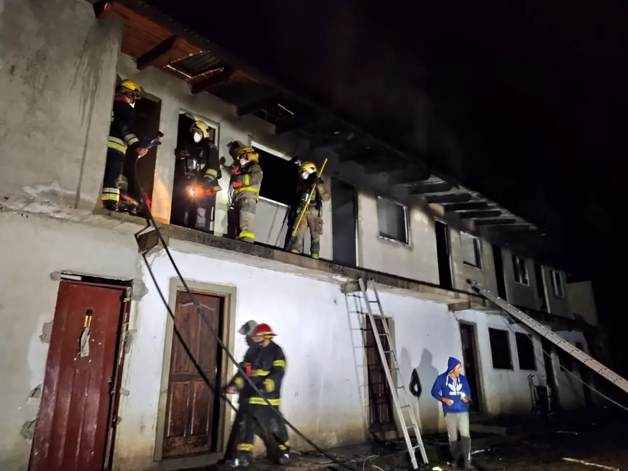 Incendio departamentos VGB