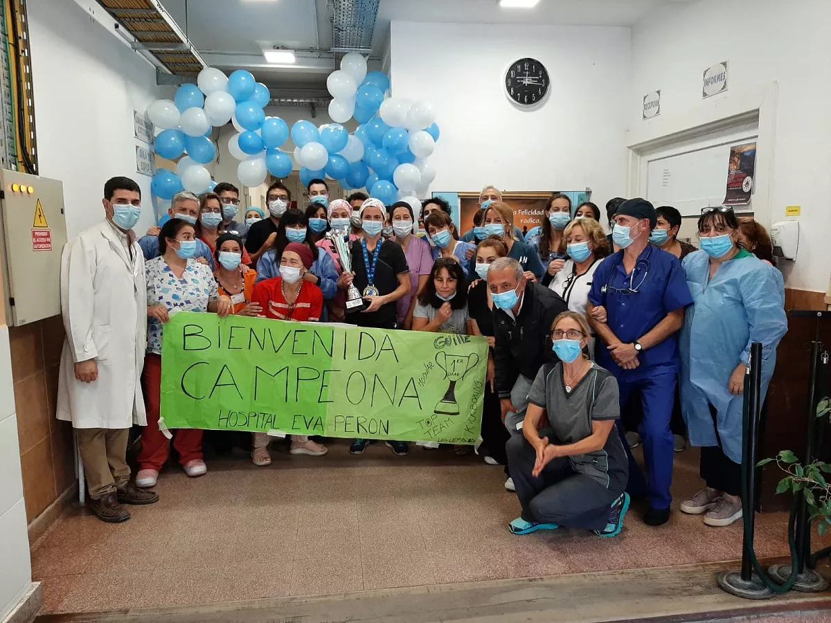 Recibimiento a Guilermina Barat
