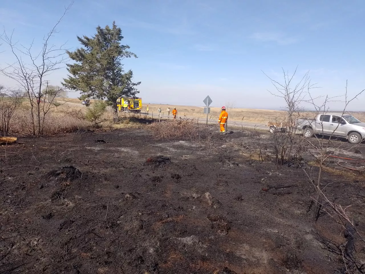 Villa Yacanto: bomberos controlaron un incendio en la zona de Monte Barranco Villa Yacanto: bomberos controlaron un incendio en la zona de Monte Barranco