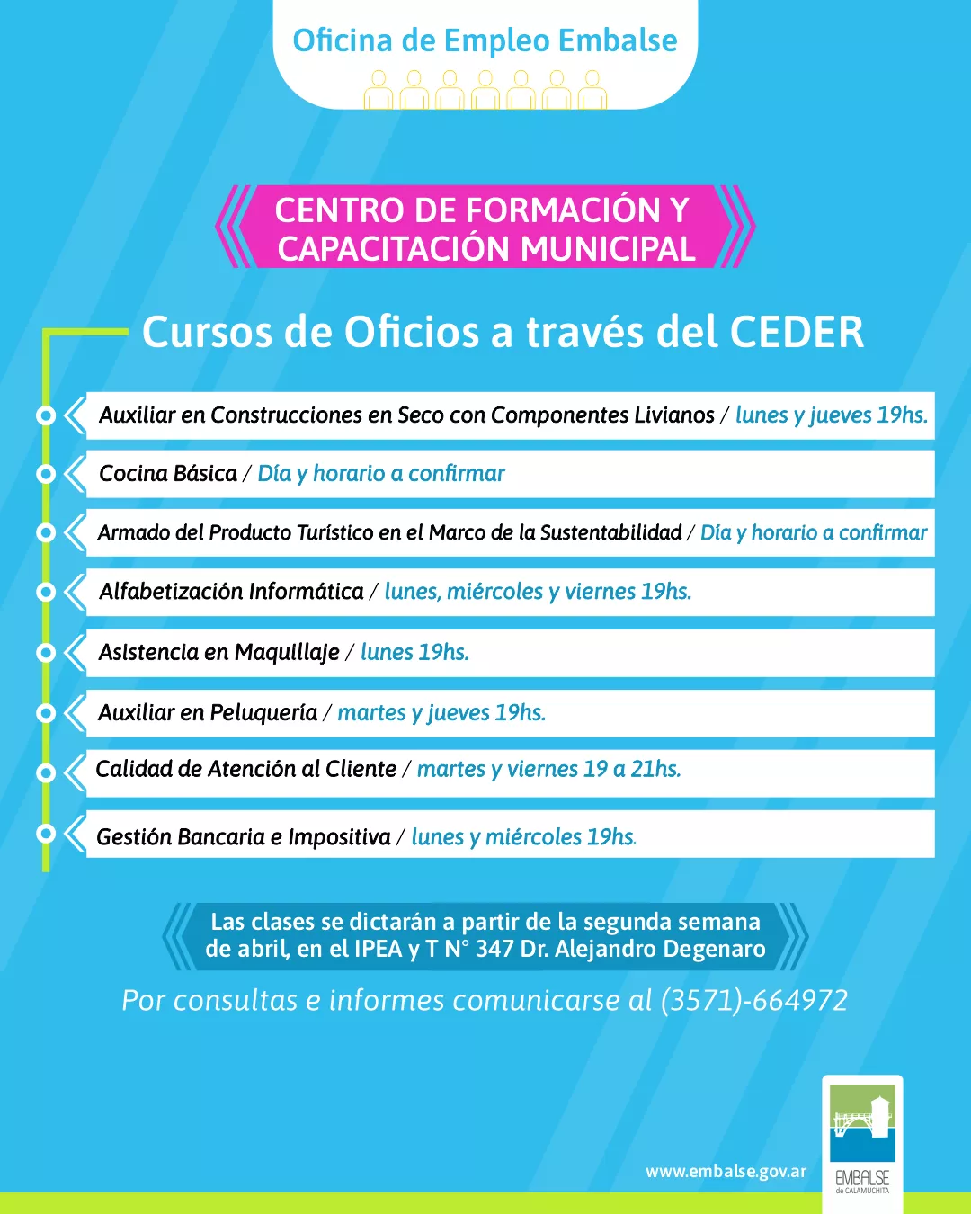 Cursos de Oficio Embalse 02