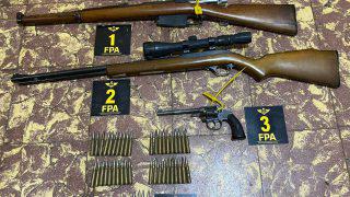 Allanamiento en Embalse