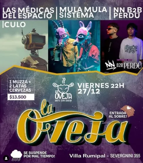 agenda cultural viernes 27 de diciembre
