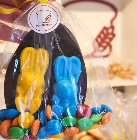 huevo tableta pan comido