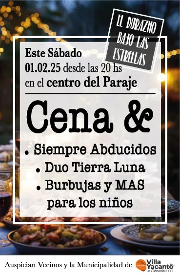 el durazno bajo las estrellas