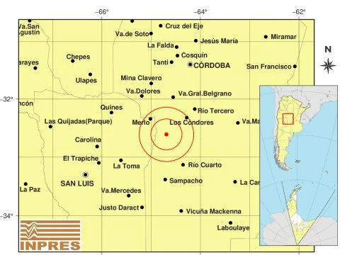 TEMBLOR EN CALAMUCHITA 