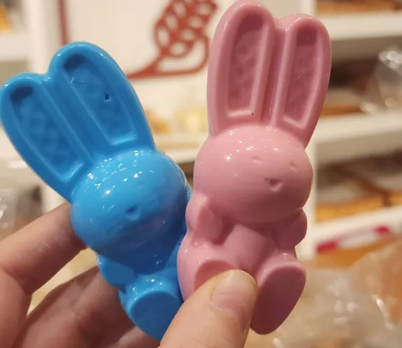 conejos de chocolate