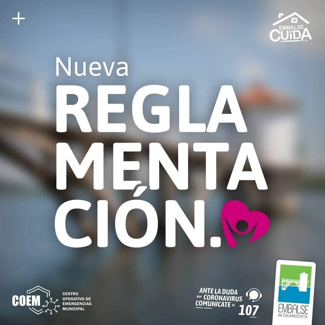 nueva reglamentacion embalse