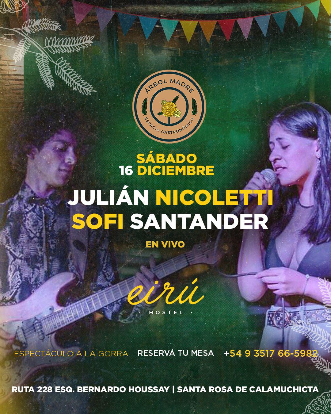 Show musical en Eiru hostel