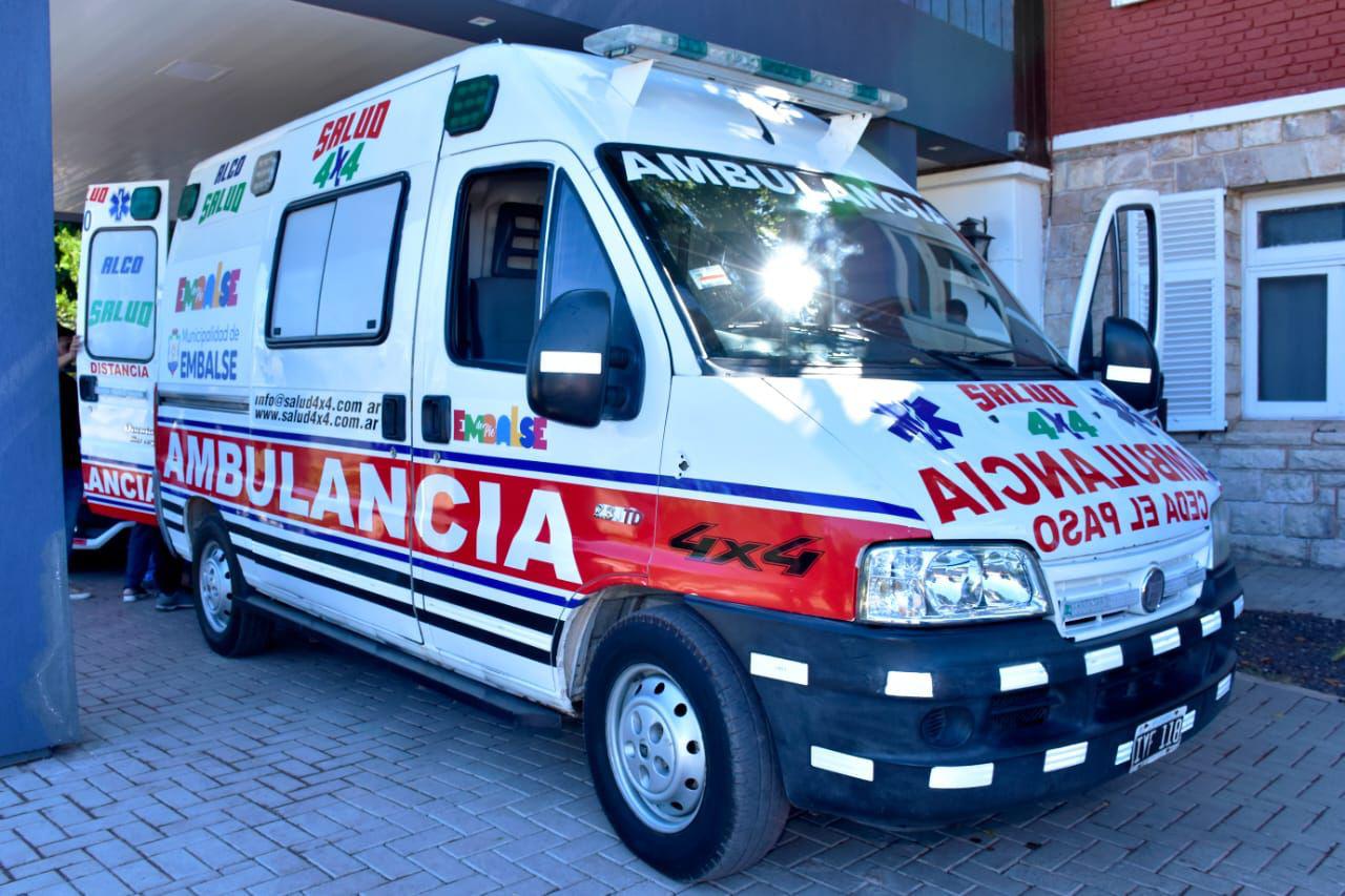 Embalse suma una nueva ambulancia