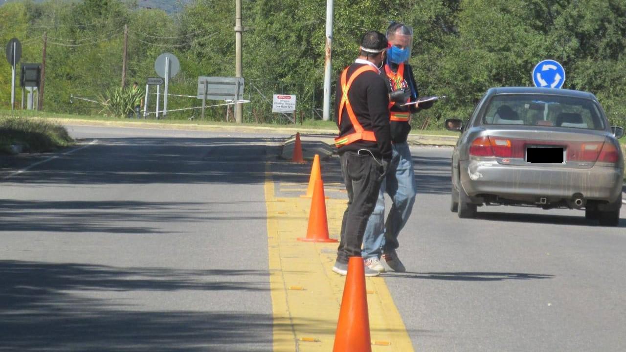 controles los reartes ruta