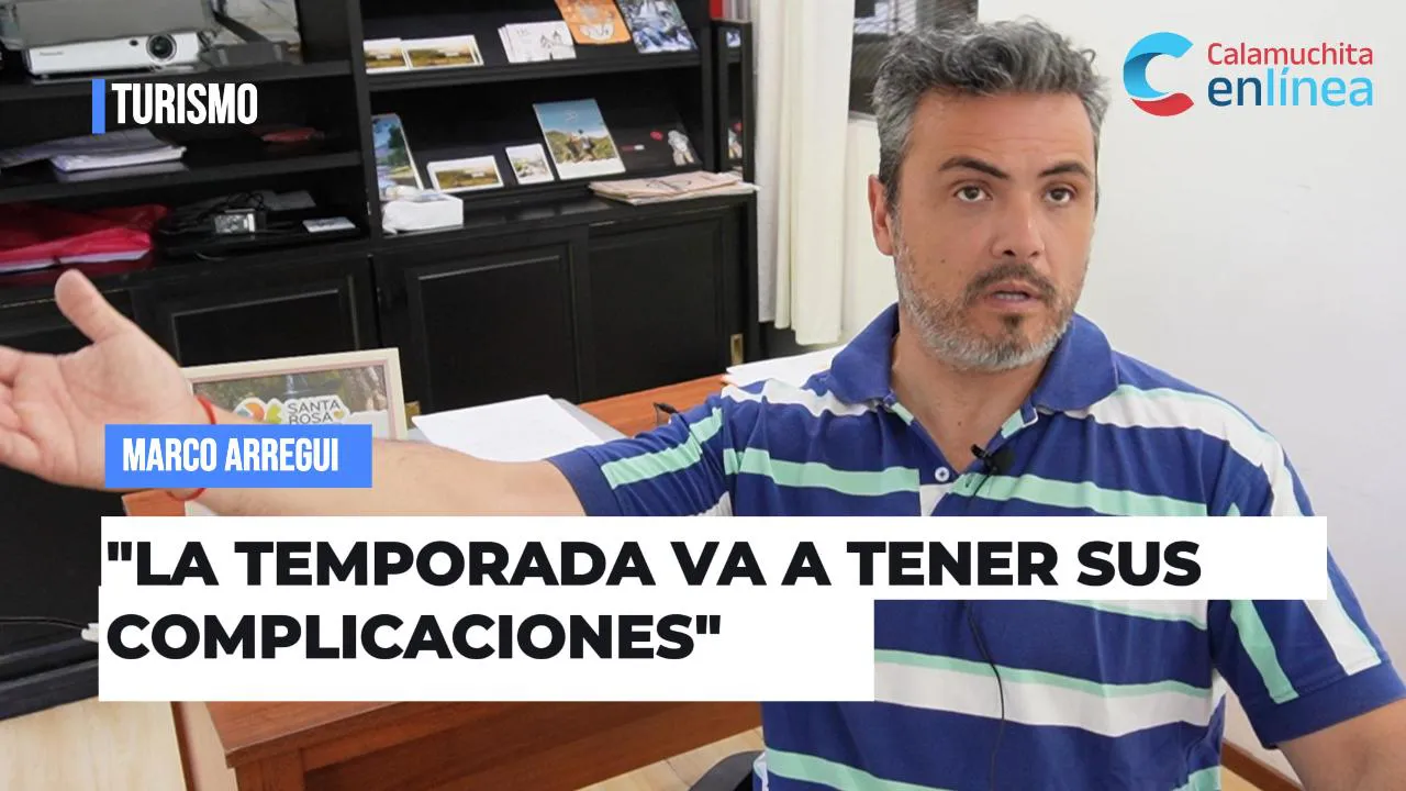Marco Arregui, Director de Turismo de Santa Rosa de Calamuchita