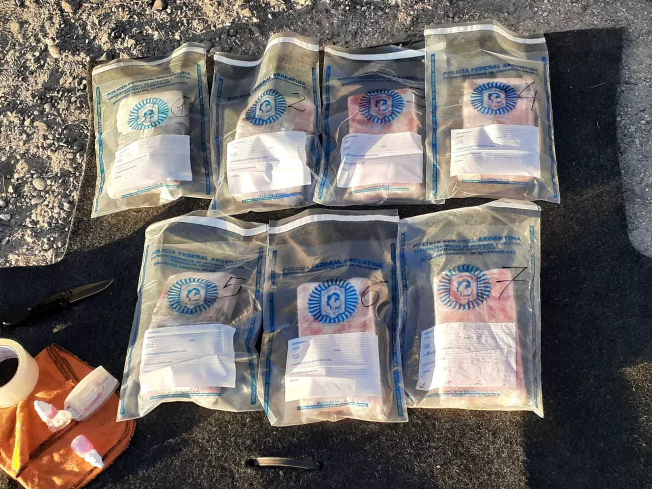 Fotos: Prensa Policía Federal Argentina