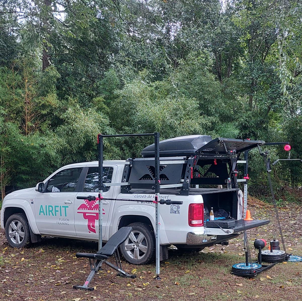 Airfit en Calamuchita Villa General Belgrano: el emprendimiento de gimnasio móvil que propone hacer ejercicio al aire libre en contacto con la naturaleza