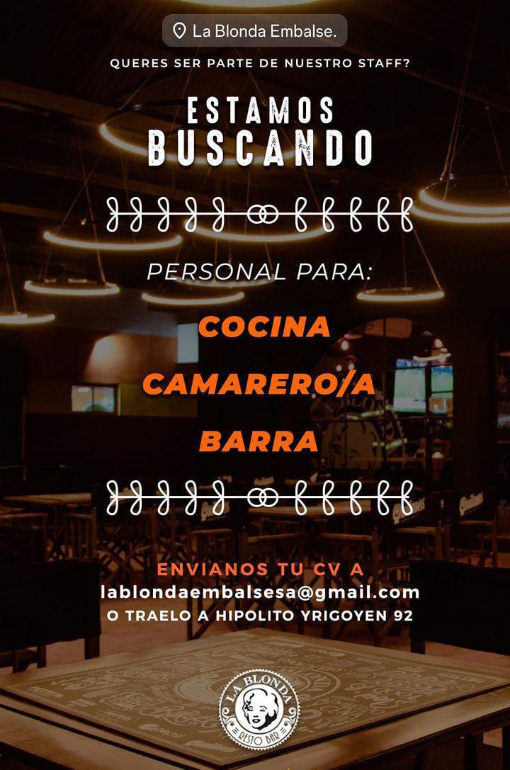 trabajo agosto calamuchita embalse