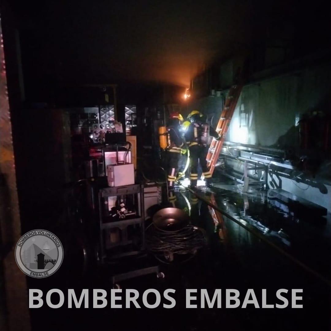 Incendio en Central Nuclear 02